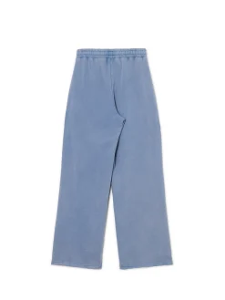 Clearance Niebieskie spodnie wide leg Spodnie