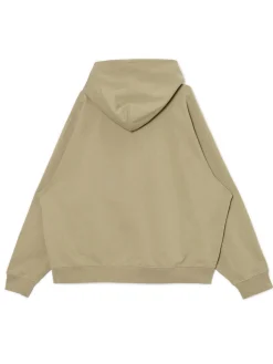 Clearance Oliwkowa bluza oversize z kapturem Bluzy|Sety