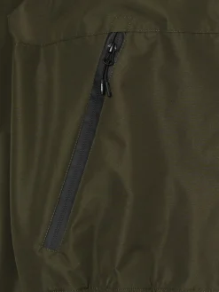 Fashion Oliwkowa kurtka z kapturem Kurtki, Płaszcze