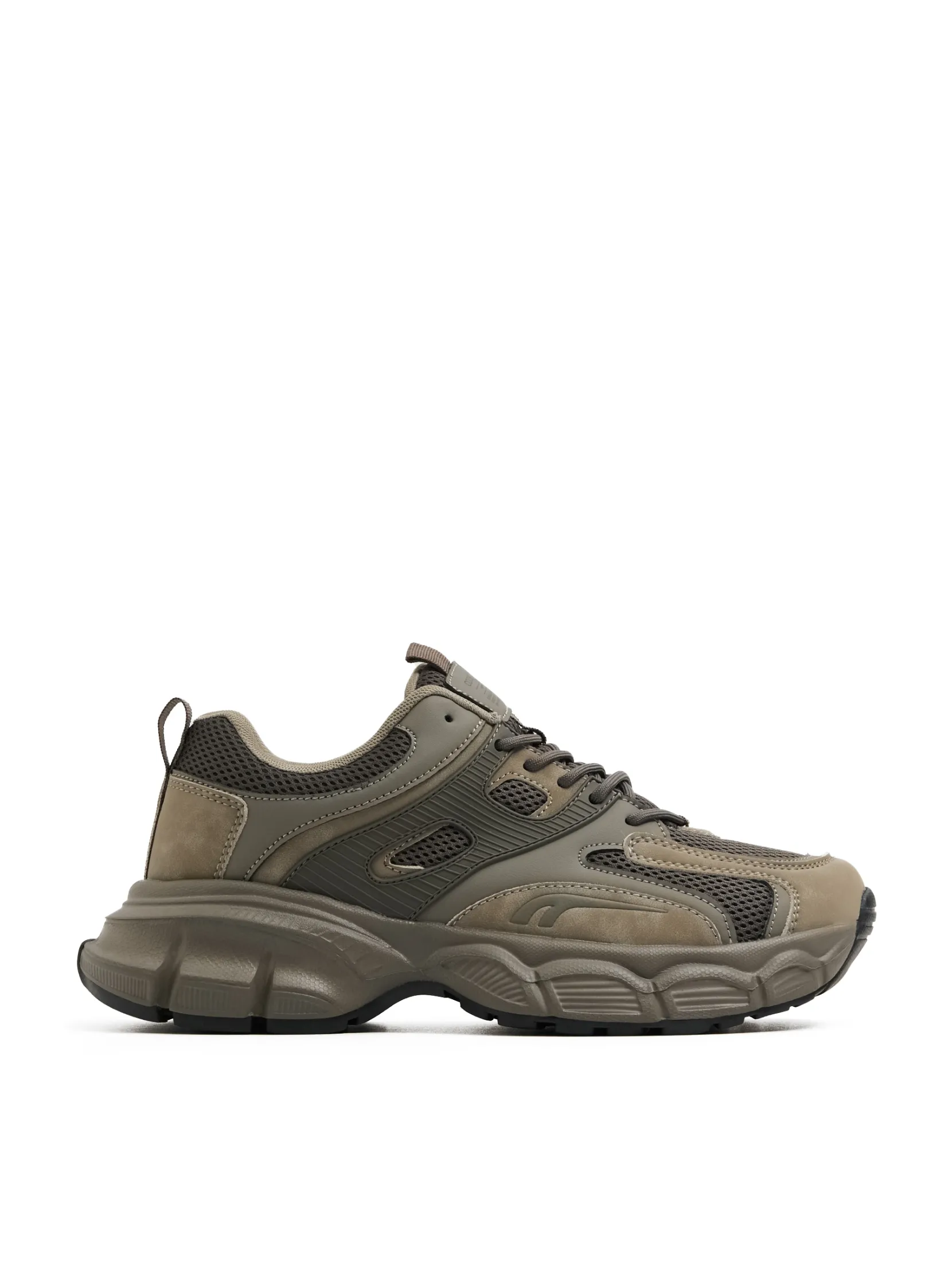 Sale Oliwkowe sneakersy Sneakersy