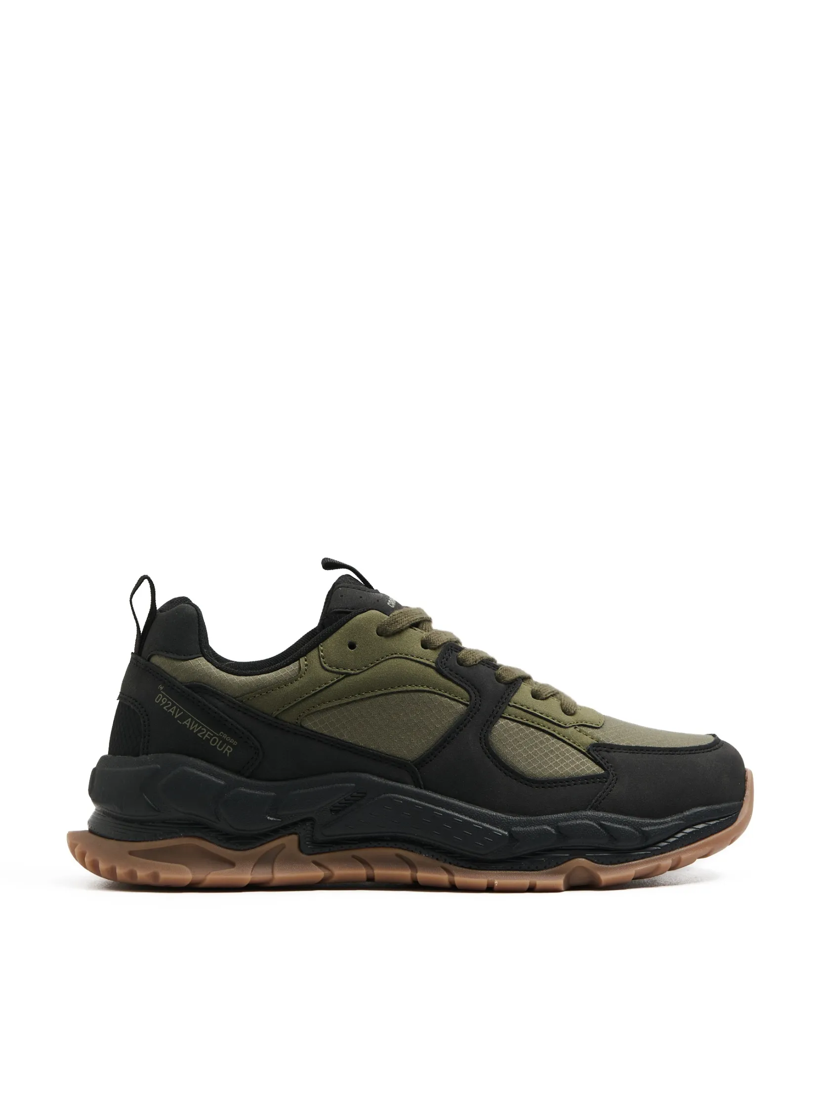 Discount Oliwkowe sneakersy Sneakersy