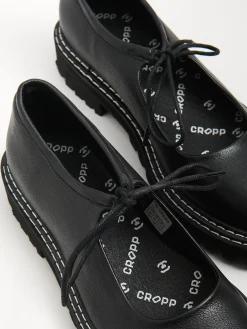 Outlet Półbuty z ozdobnymi sznurówkami Półbuty