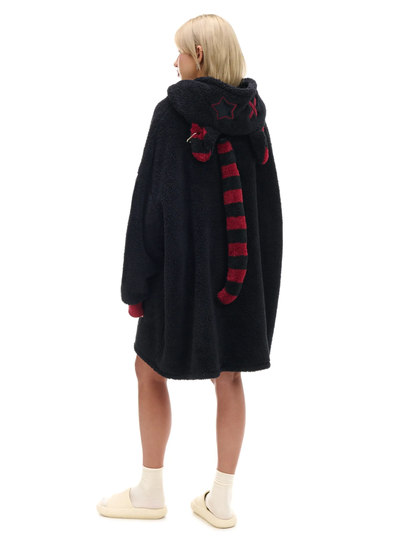 Discount Pluszowa bluza snuddie z kotem Cozy|Cozy