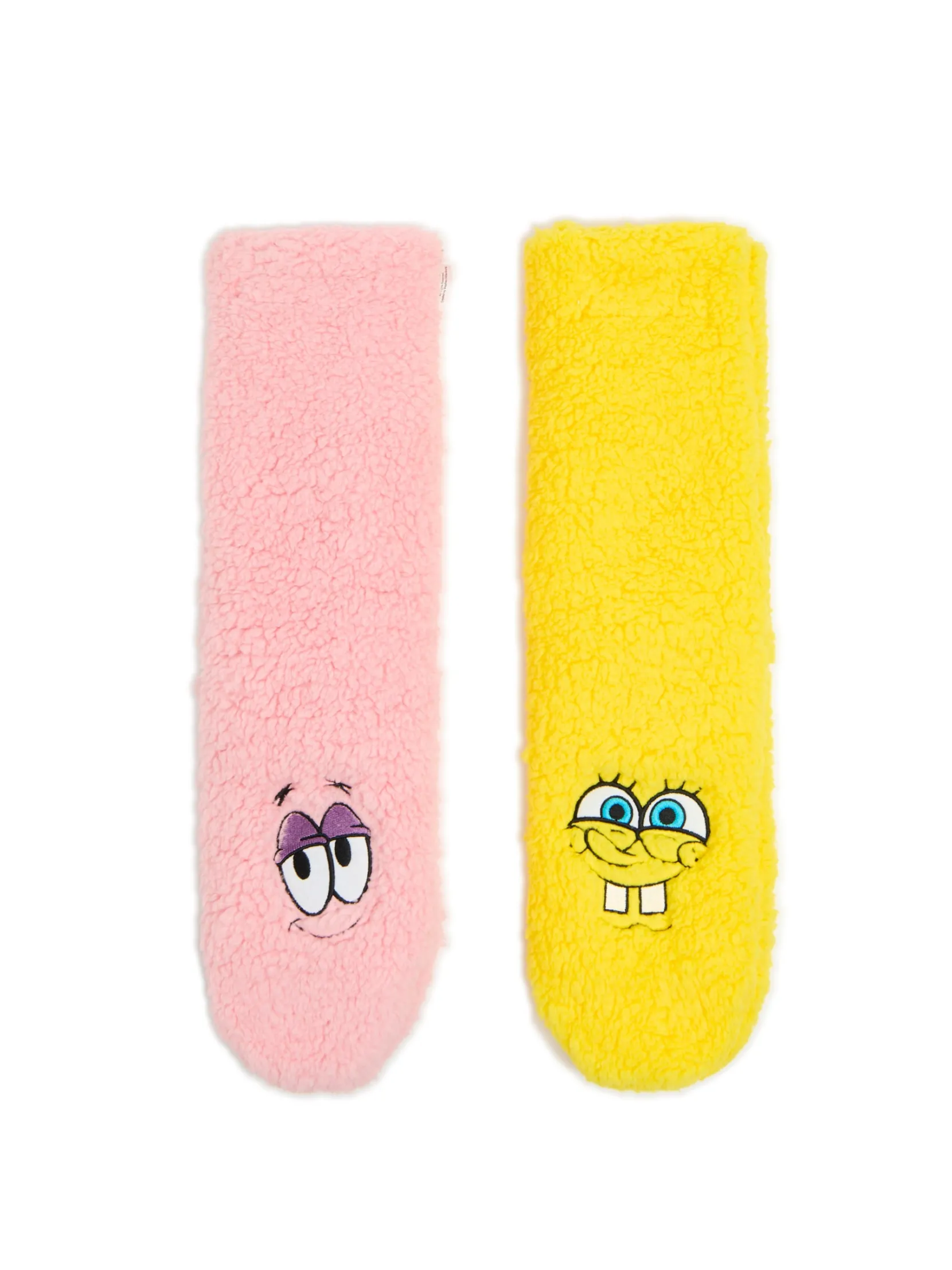Best Pluszowe skarpetki SpongeBob-Patryk Cozy|Skarpety, Rajstopy