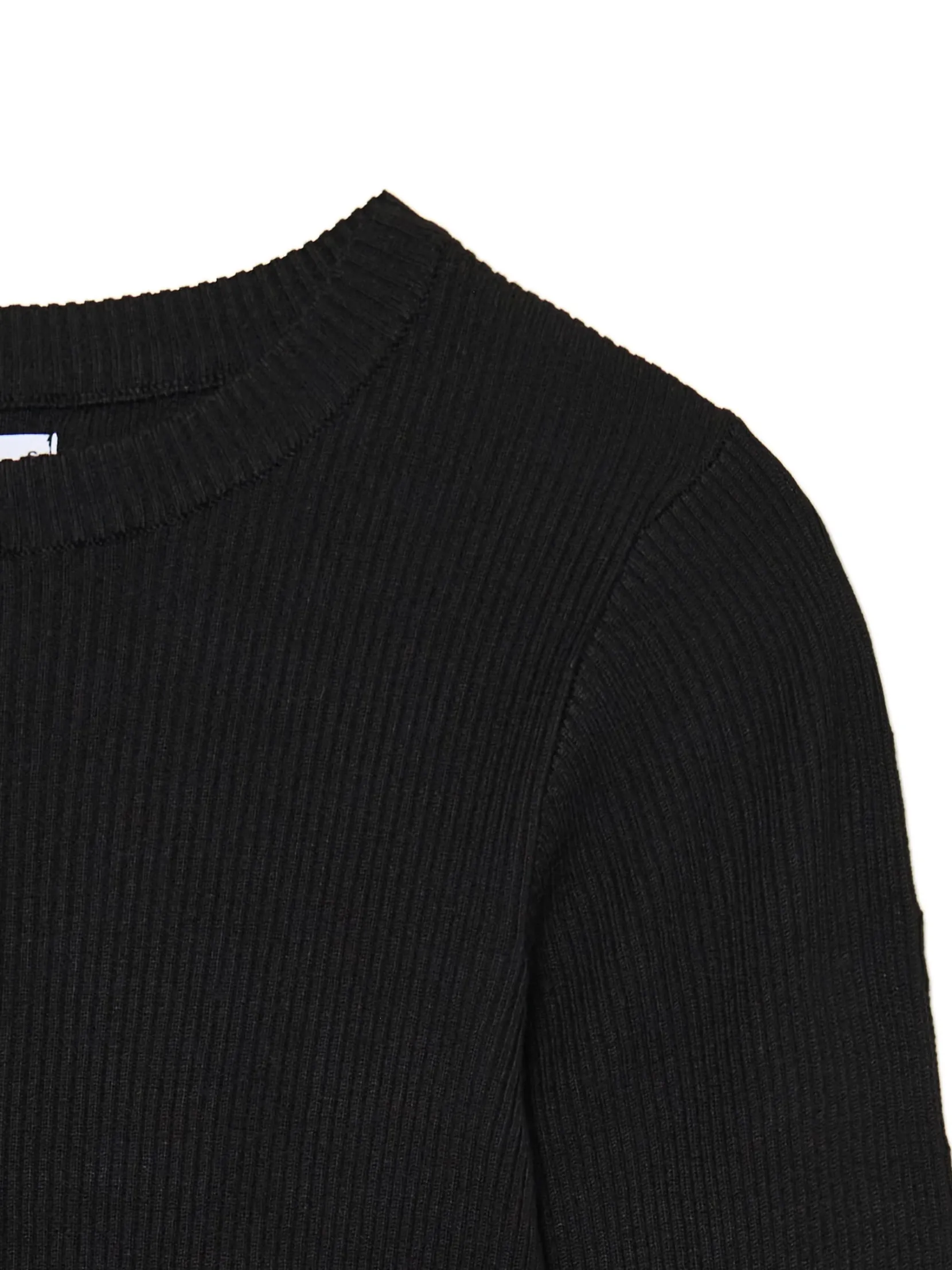 New Prążkowany sweter z wycięciami na rękawach Swetry