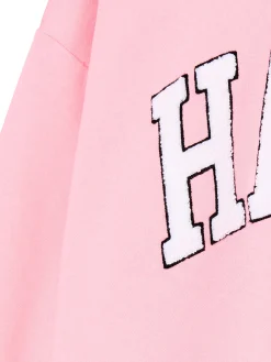 Sale Różowa bluza z aplikacją UNISEX Bluzy|Unisex