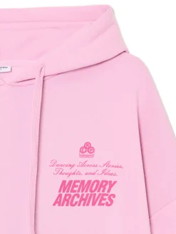New Różowa bluza z napisami Bluzy
