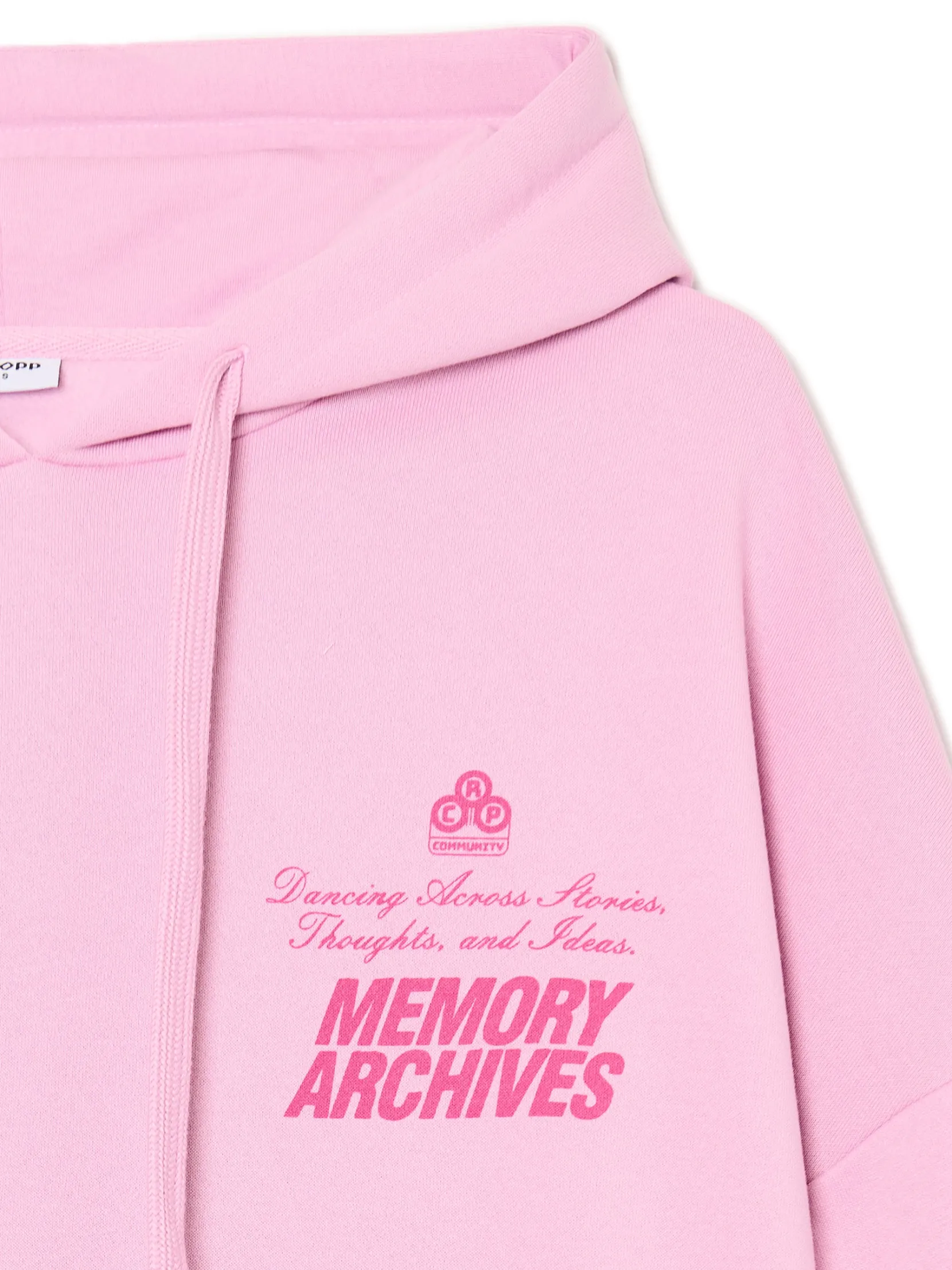 New Różowa bluza z napisami Bluzy
