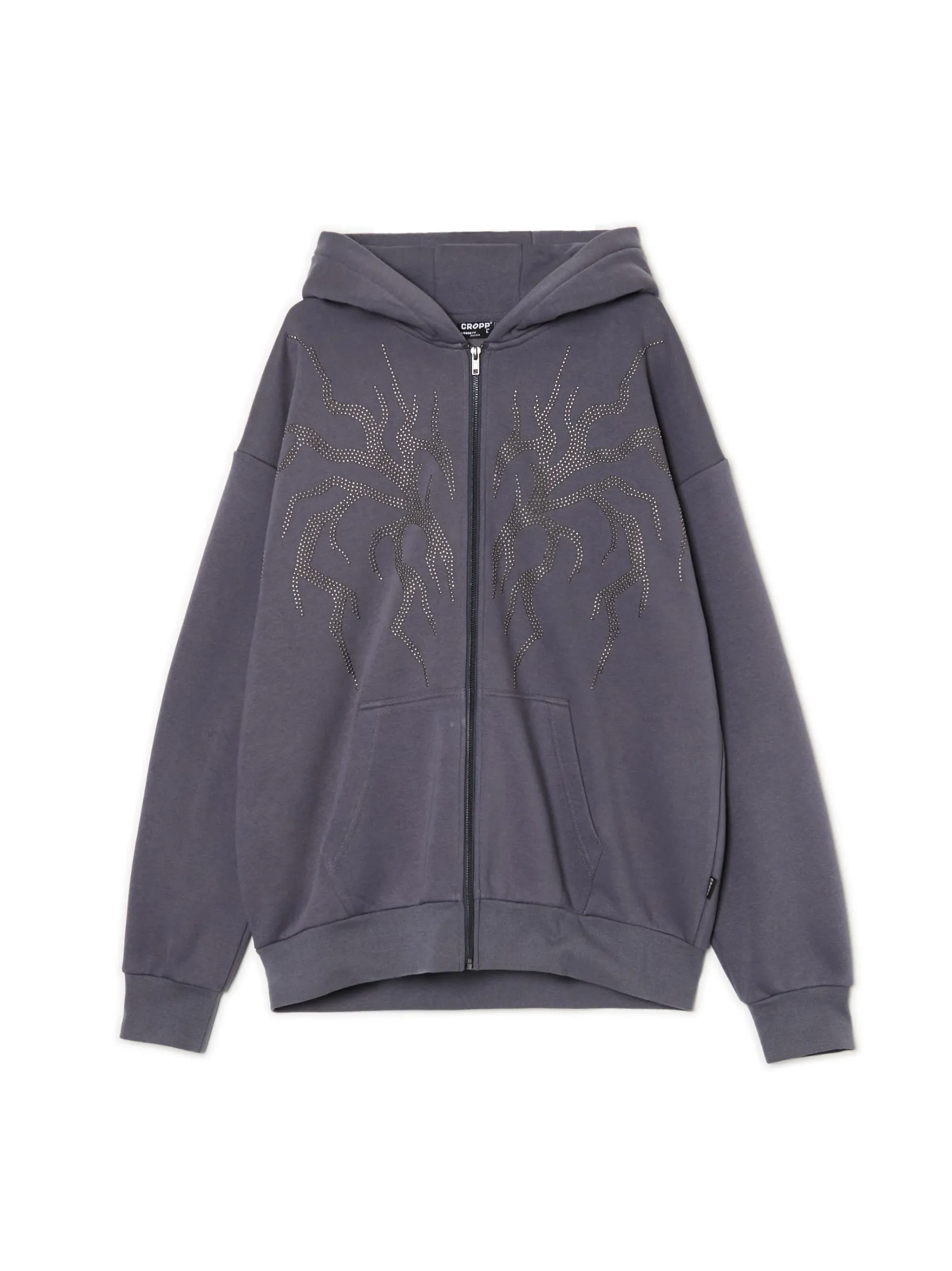 Clearance Rozpinana bluza z aplikacją Bluzy