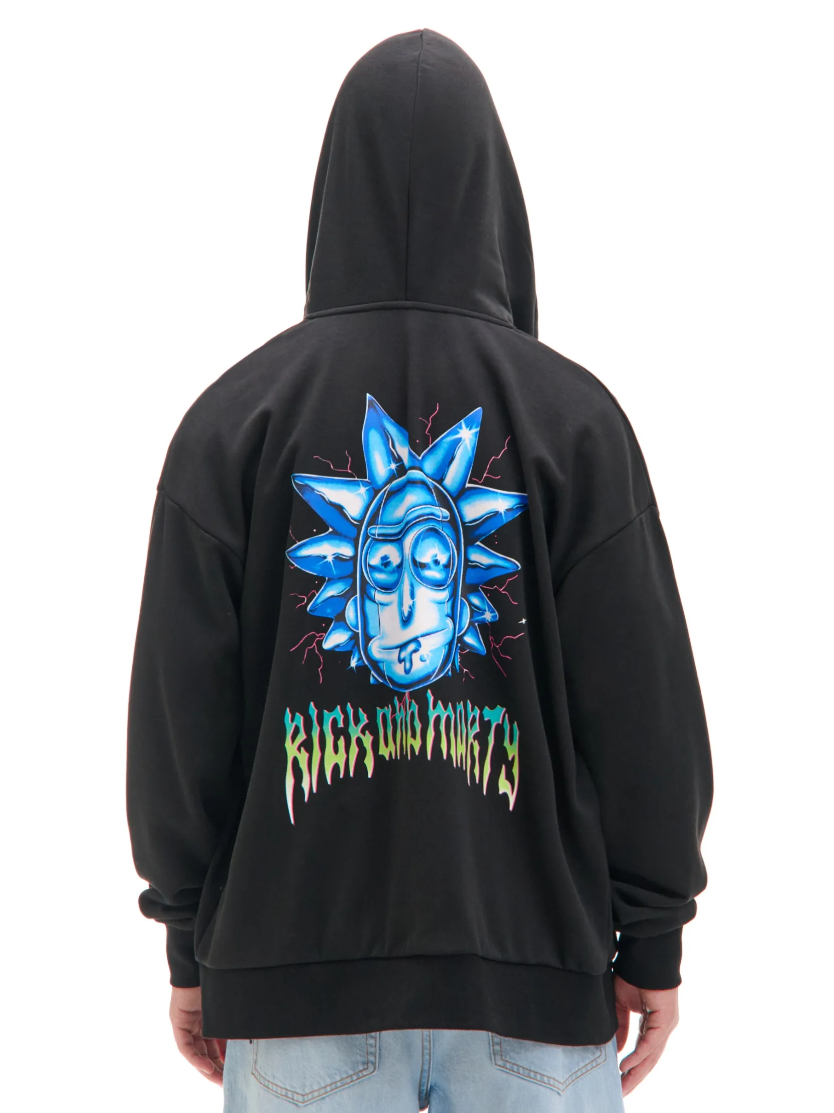 Clearance Rozpinana bluza z kapturem Rick i Morty Bluzy