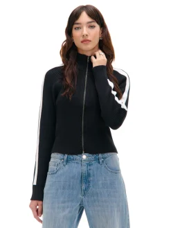 Clearance Rozpinany sweter ze stójką Swetry