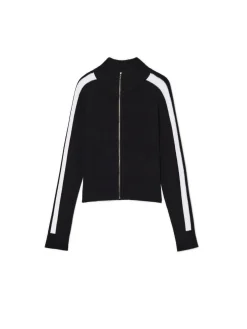 Clearance Rozpinany sweter ze stójką Swetry