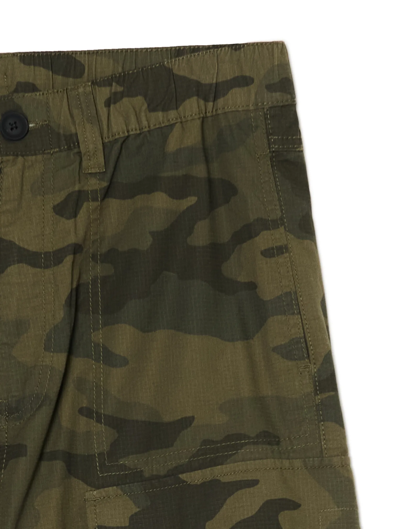 Clearance Spodnie cargo z motywem moro Spodnie