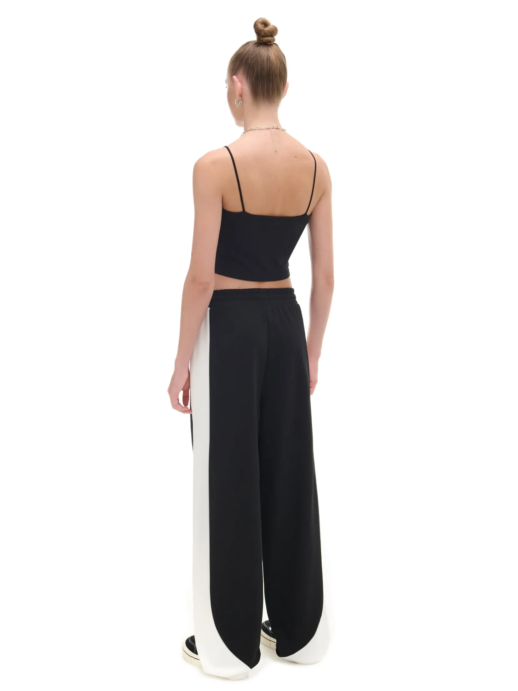 Fashion Spodnie dresowe z napisem Spodnie