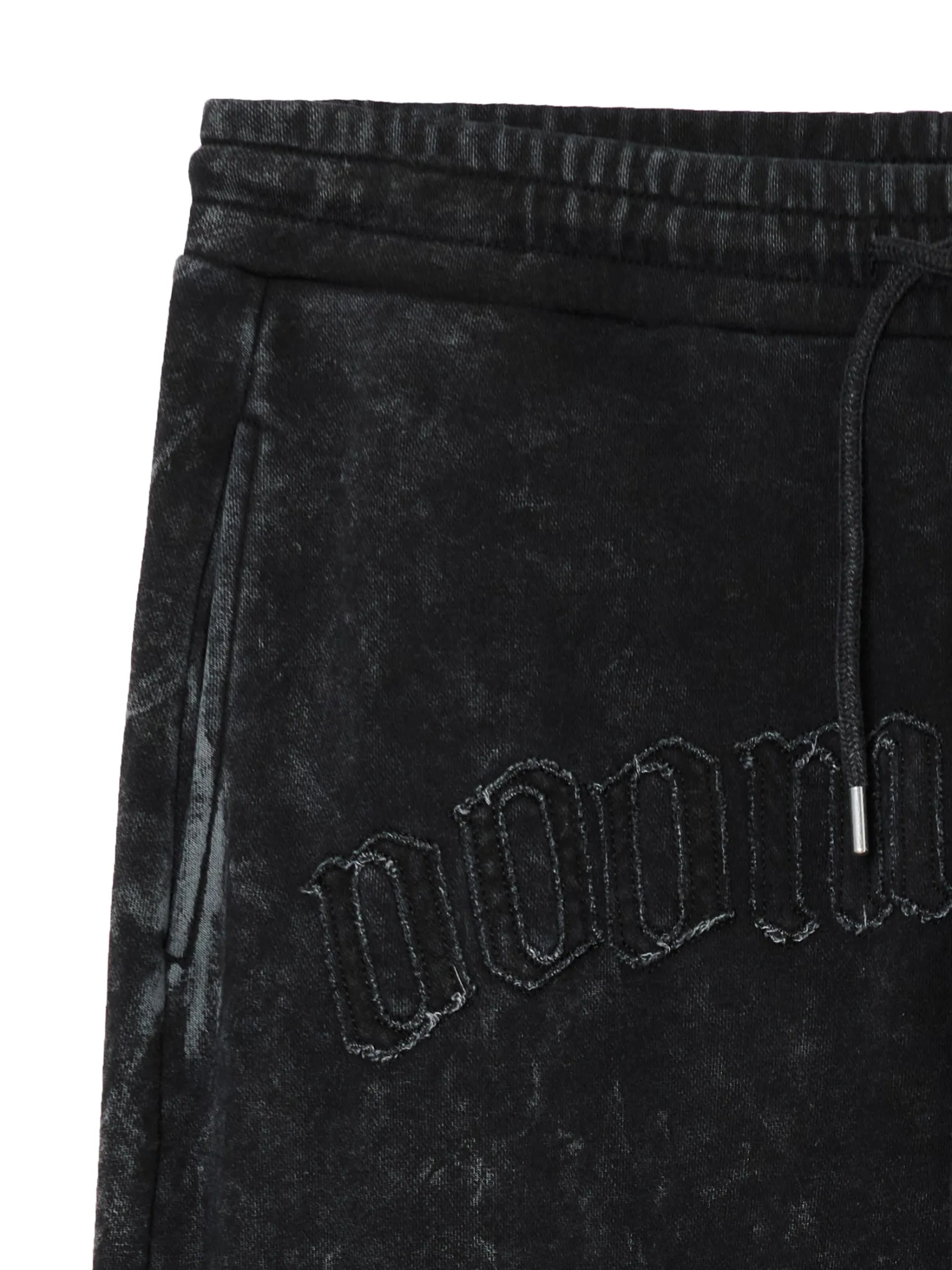 Clearance Spodnie joggery regular z napisem Spodnie