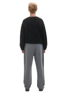 Sale Spodnie loose z lampasami Baggy|Spodnie