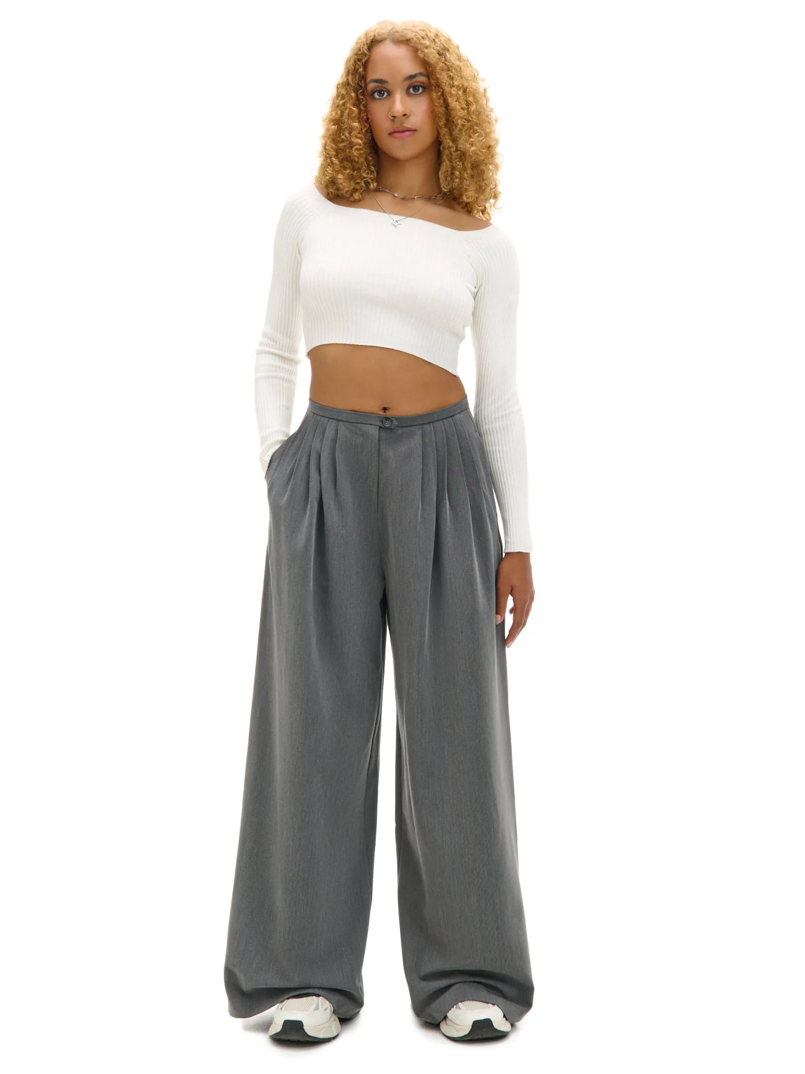 Best Spodnie wide leg Spodnie