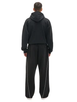 Sale Spodnie wide leg z przeszyciami Spodnie