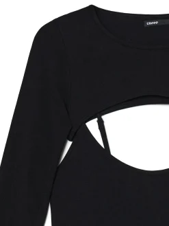 Clearance Sukienka maxi z dodatkowymi rękawami Sukienki, Kombinezony