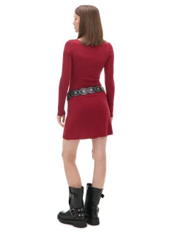 Fashion Sukienka mini z długimi rękawami Sukienki, Kombinezony