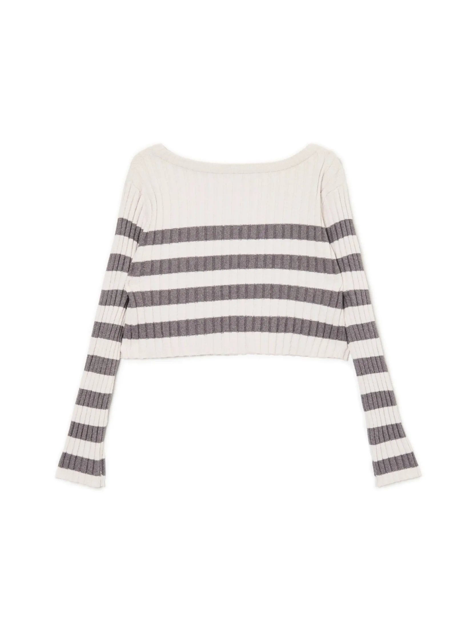 Sale Sweter w poziome paski Swetry