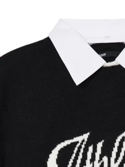 New Sweter z odpinanym kołnierzykiem Swetry