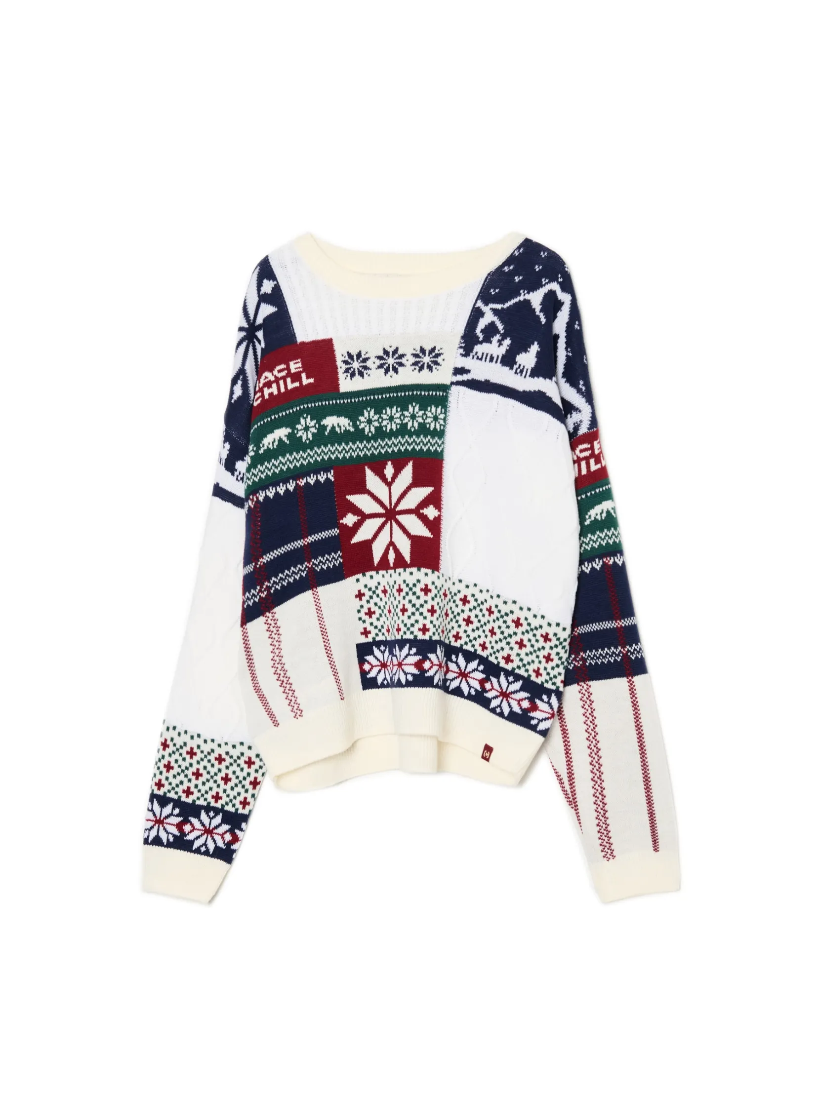 Hot Sweter z zimowym motywem Ubrania Świąteczne|Swetry