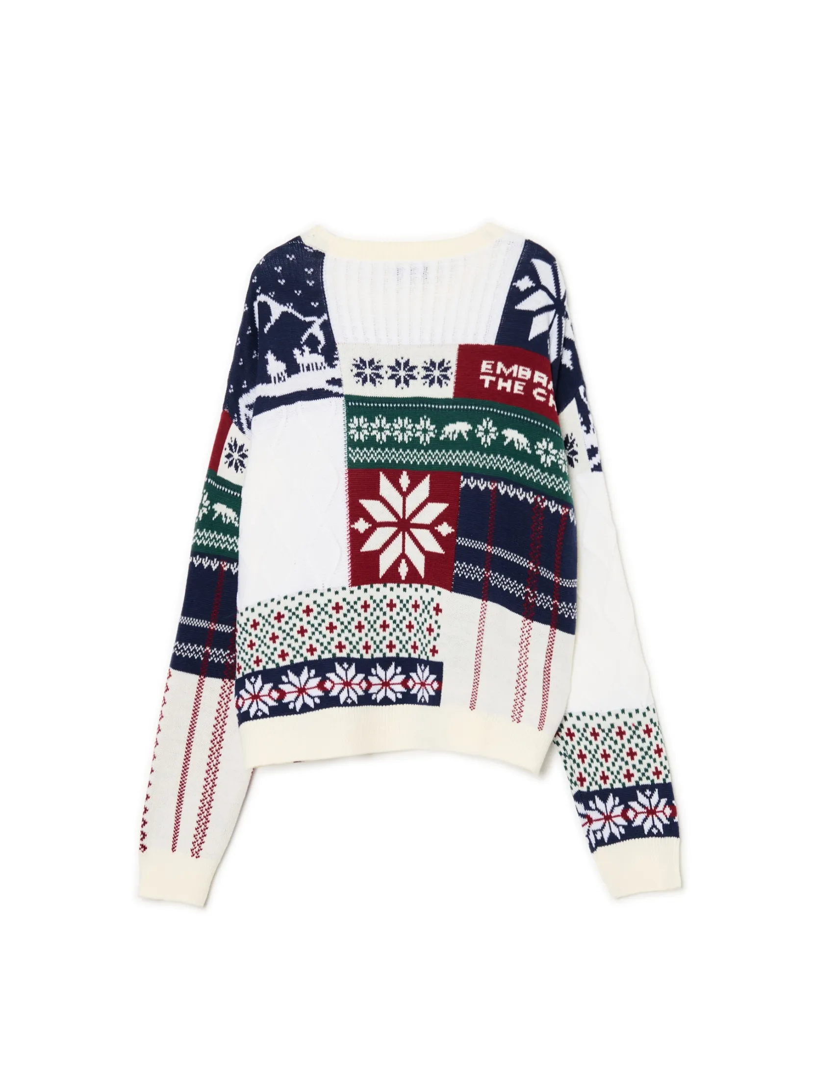 Hot Sweter z zimowym motywem Ubrania Świąteczne|Swetry