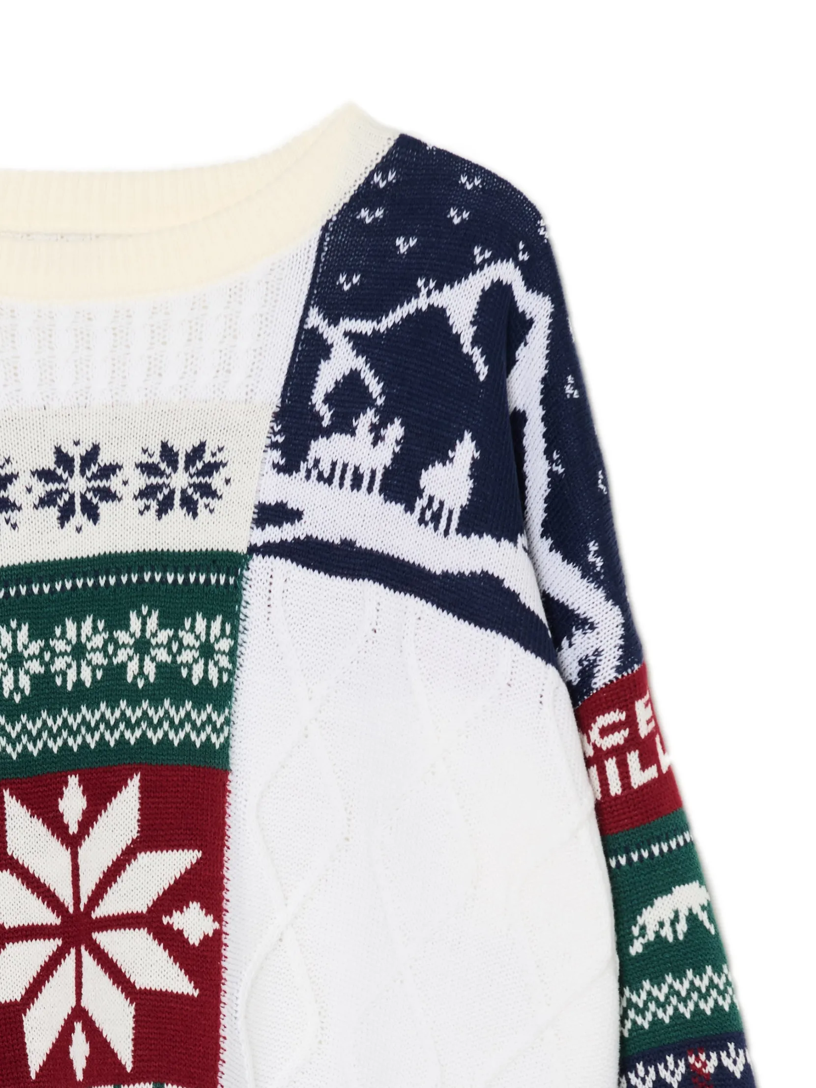 Hot Sweter z zimowym motywem Ubrania Świąteczne|Swetry
