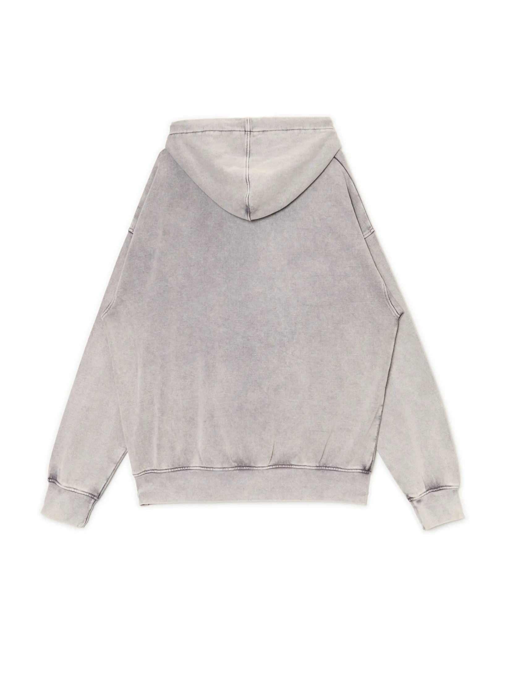Online Szara bluza hoodie z nadrukiem Bluzy