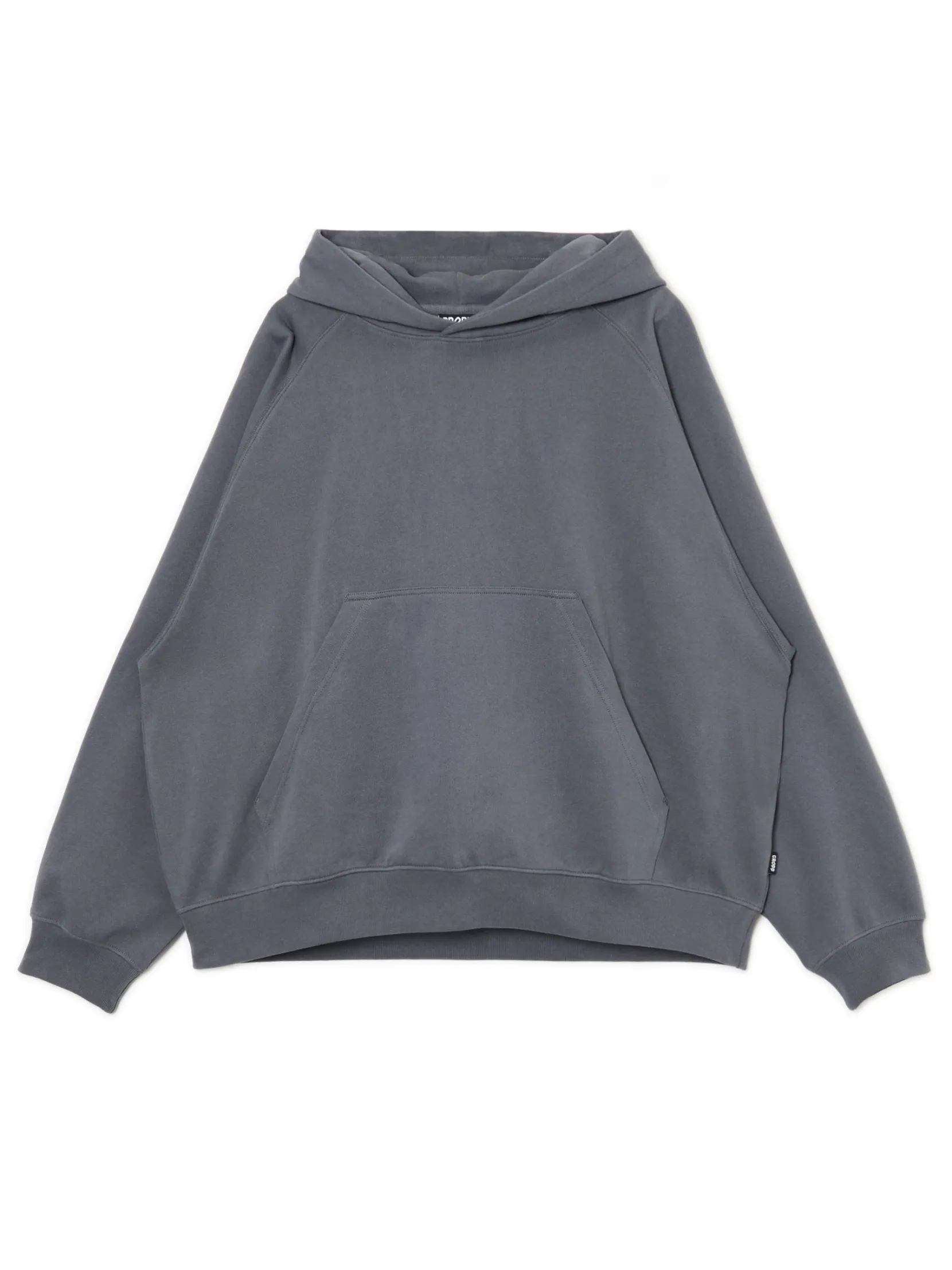 Online Szara bluza oversize z kapturem Bluzy|Sety