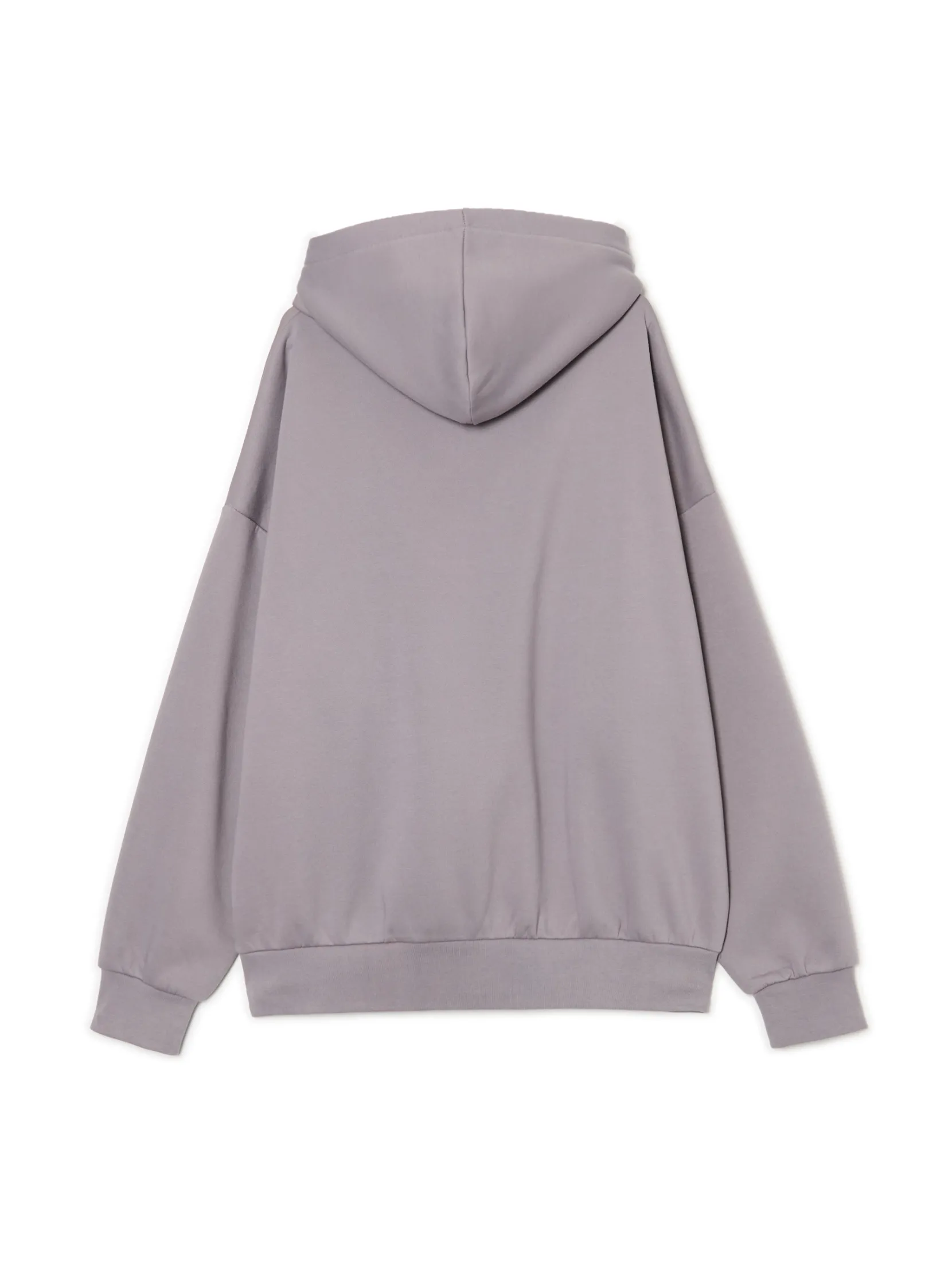 Online Szara bluza z kapturem i nadrukiem UNISEX Bluzy|Unisex