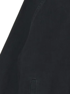New Szara jeansowa kurtka z kapturem Denim