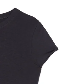 Fashion Szara koszulka z wiskozą Koszulki, Topy