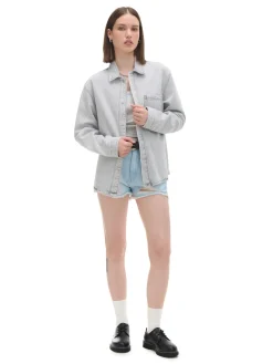Sale Szara kurtka jeansowa Kurtki, Płaszcze|Sety