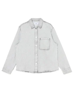 Sale Szara kurtka jeansowa Kurtki, Płaszcze|Sety