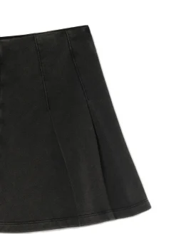 Online Szara spódnica mini Spódnice