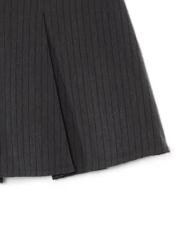 Sale Szara spódnica mini Spódnice|Sety