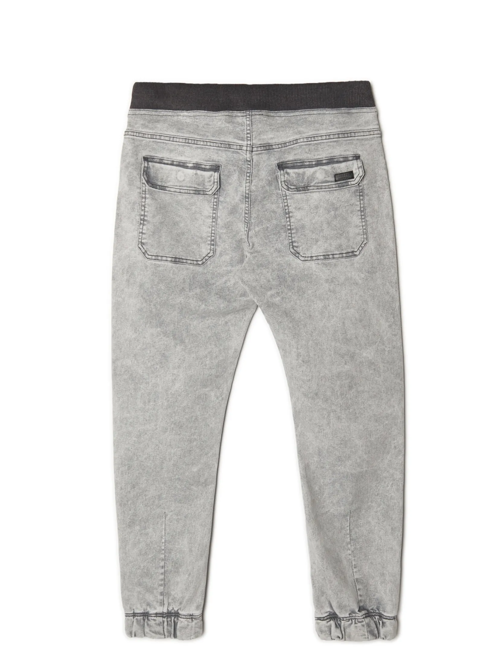 Best Szare jeansowe joggery Jeansy