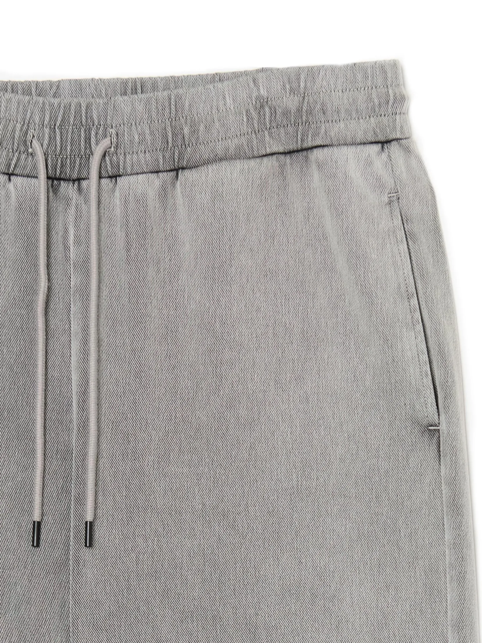 Sale Szare jeansowe joggery Spodnie
