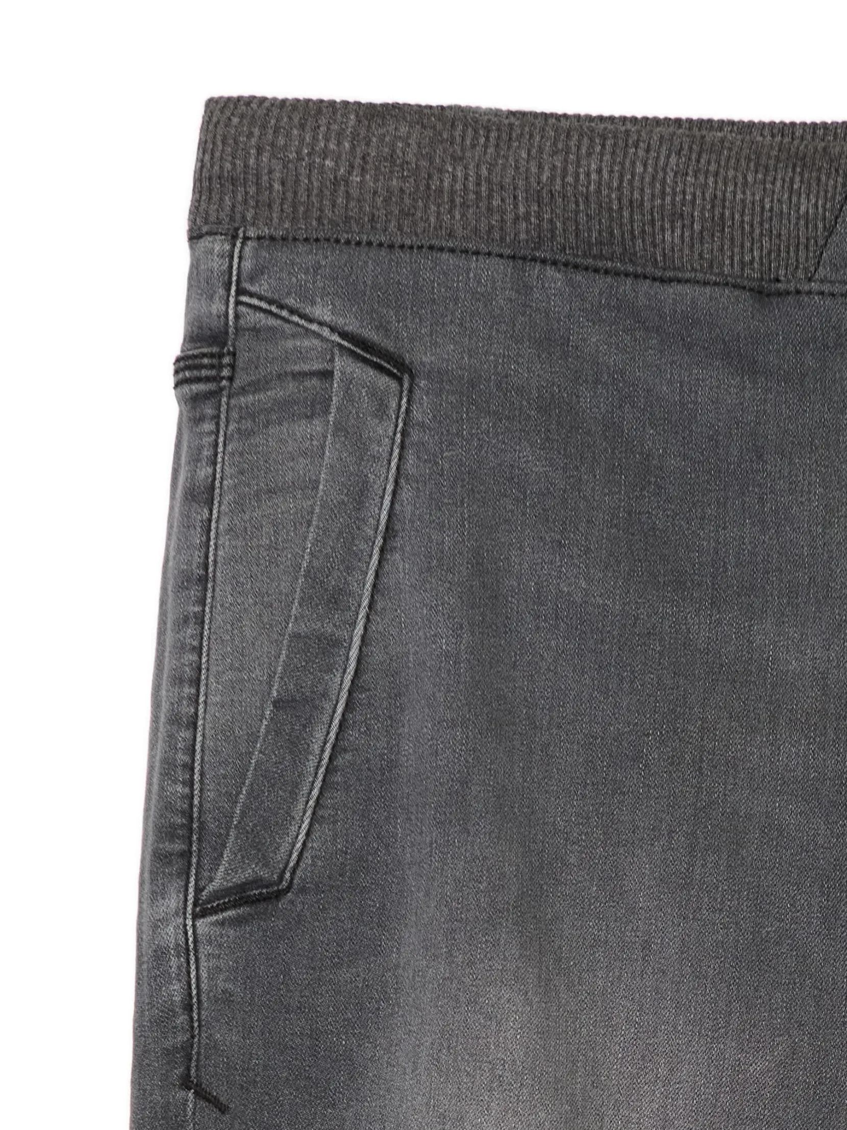 Sale Szare jeansowe joggery chino Jeansy