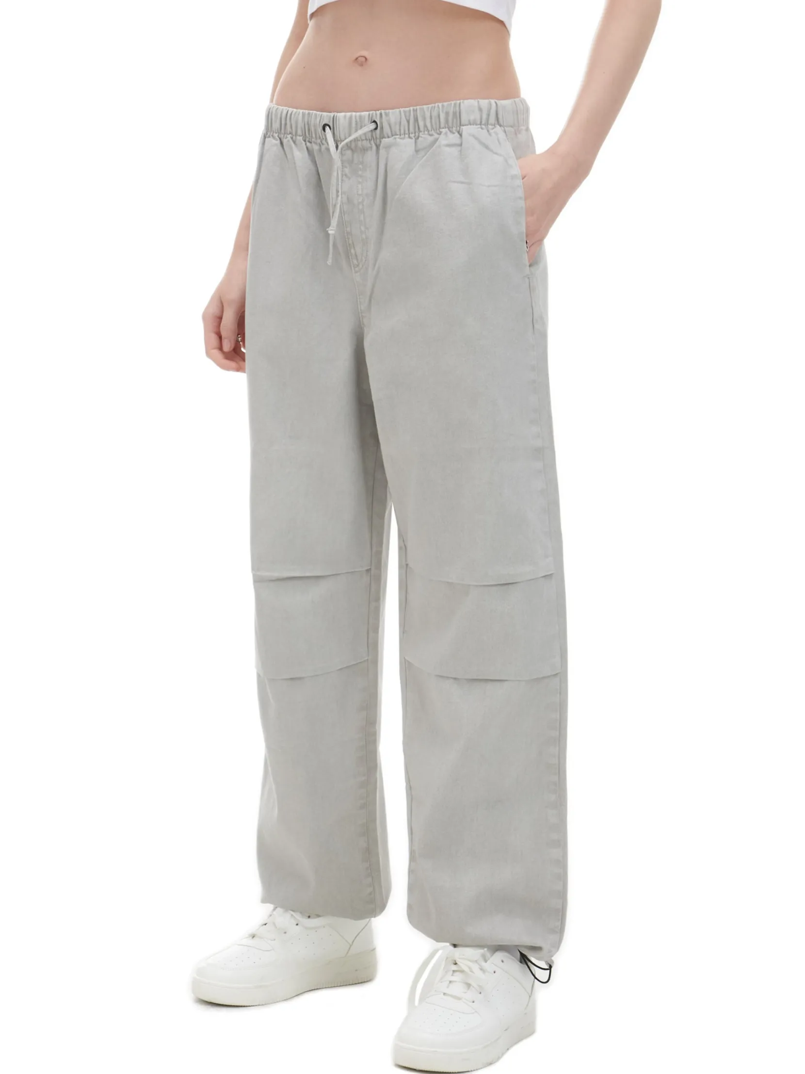 Sale Szare jeansy parachute Jeansy