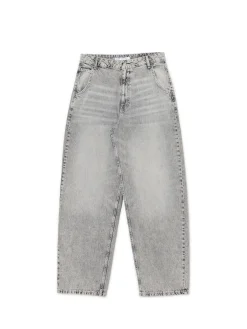 Fashion Szare jeansy skater Jeansy