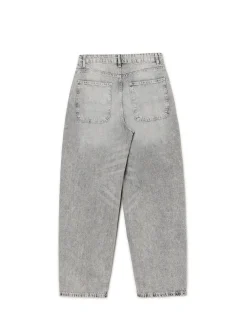 Fashion Szare jeansy skater Jeansy