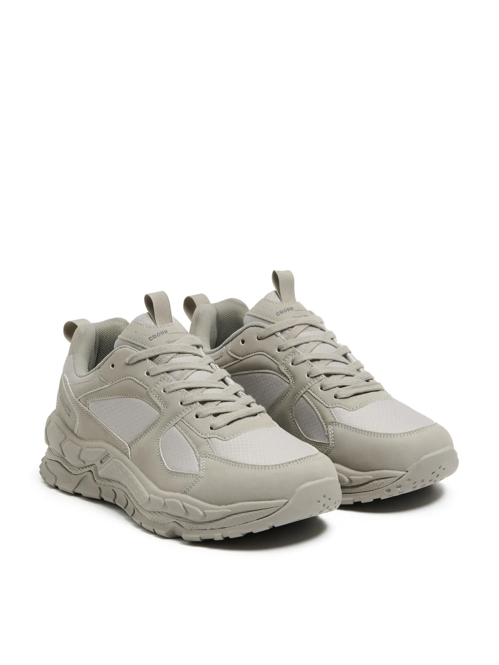 Discount Szare sneakersy Sneakersy