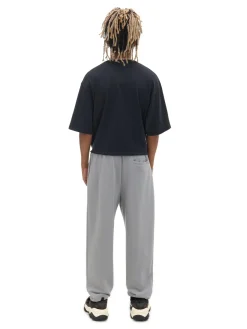 Best Szare spodnie dresowe joggery basic Spodnie