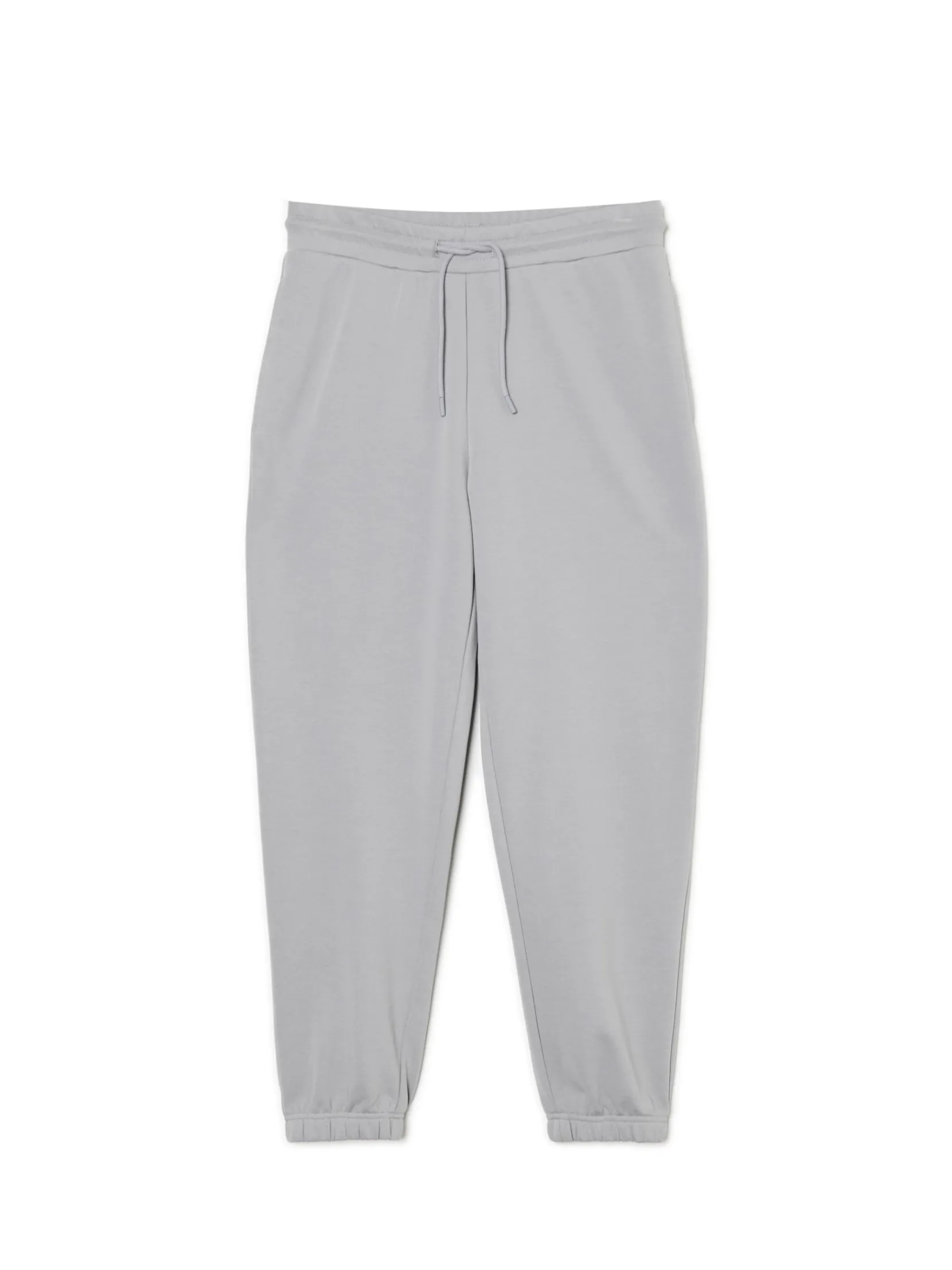 Best Szare spodnie dresowe joggery basic Spodnie