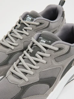 Online Szare sportowe sneakersy Sneakersy