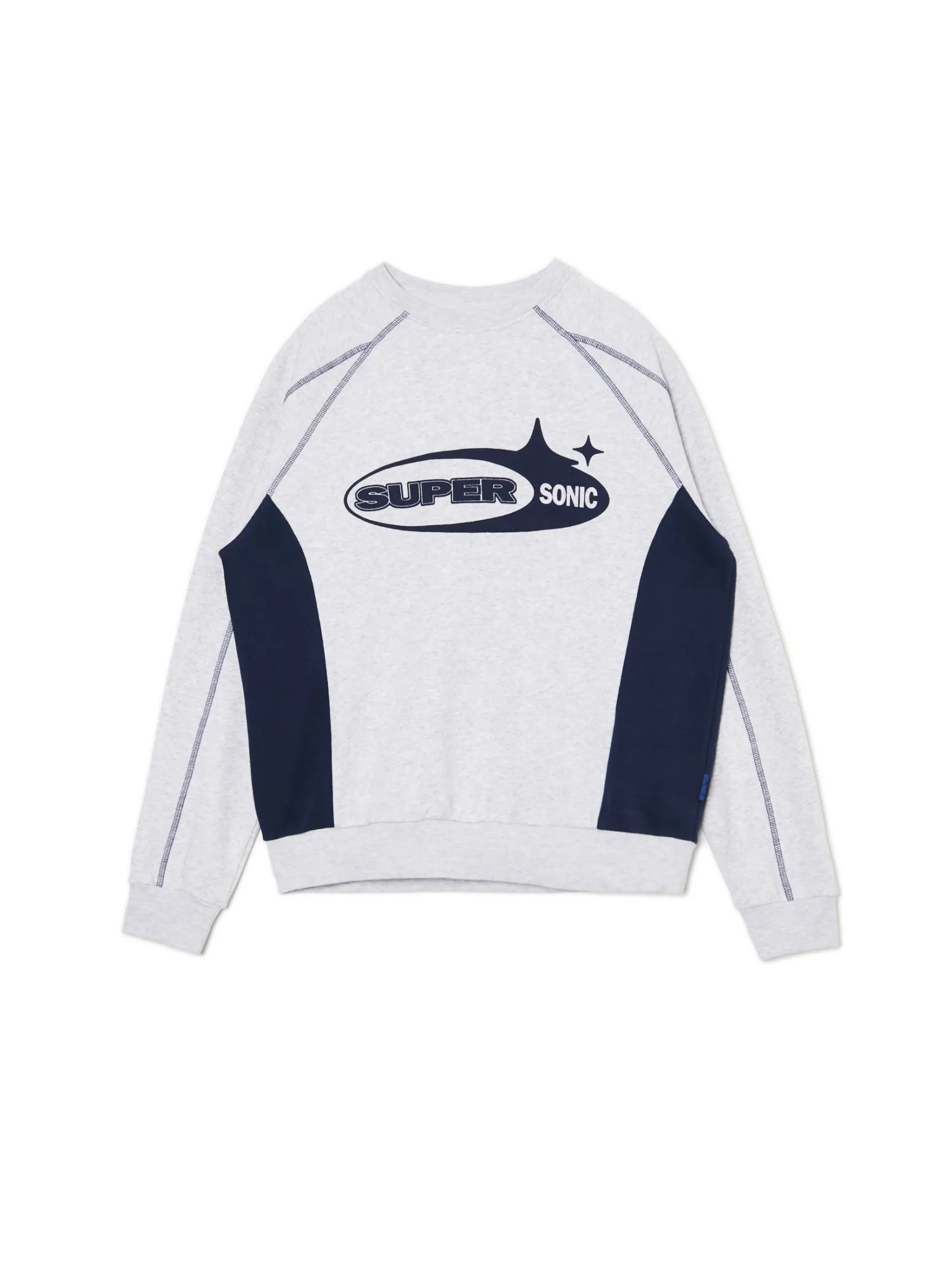 Sale Szaro-granatowa bluza Baltic Games Bluzy