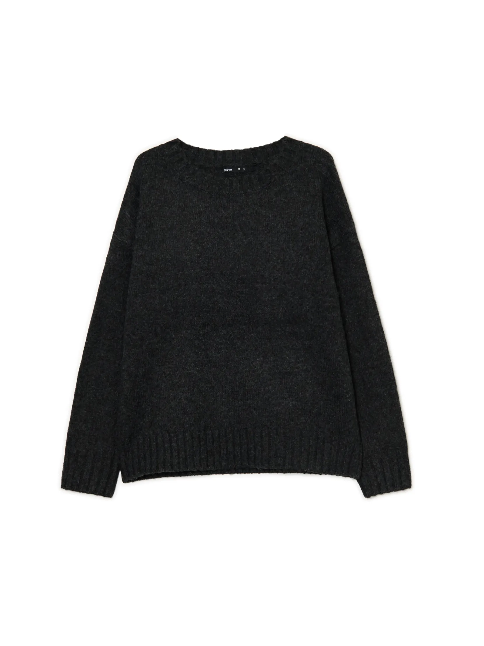 Hot gładki sweter Swetry